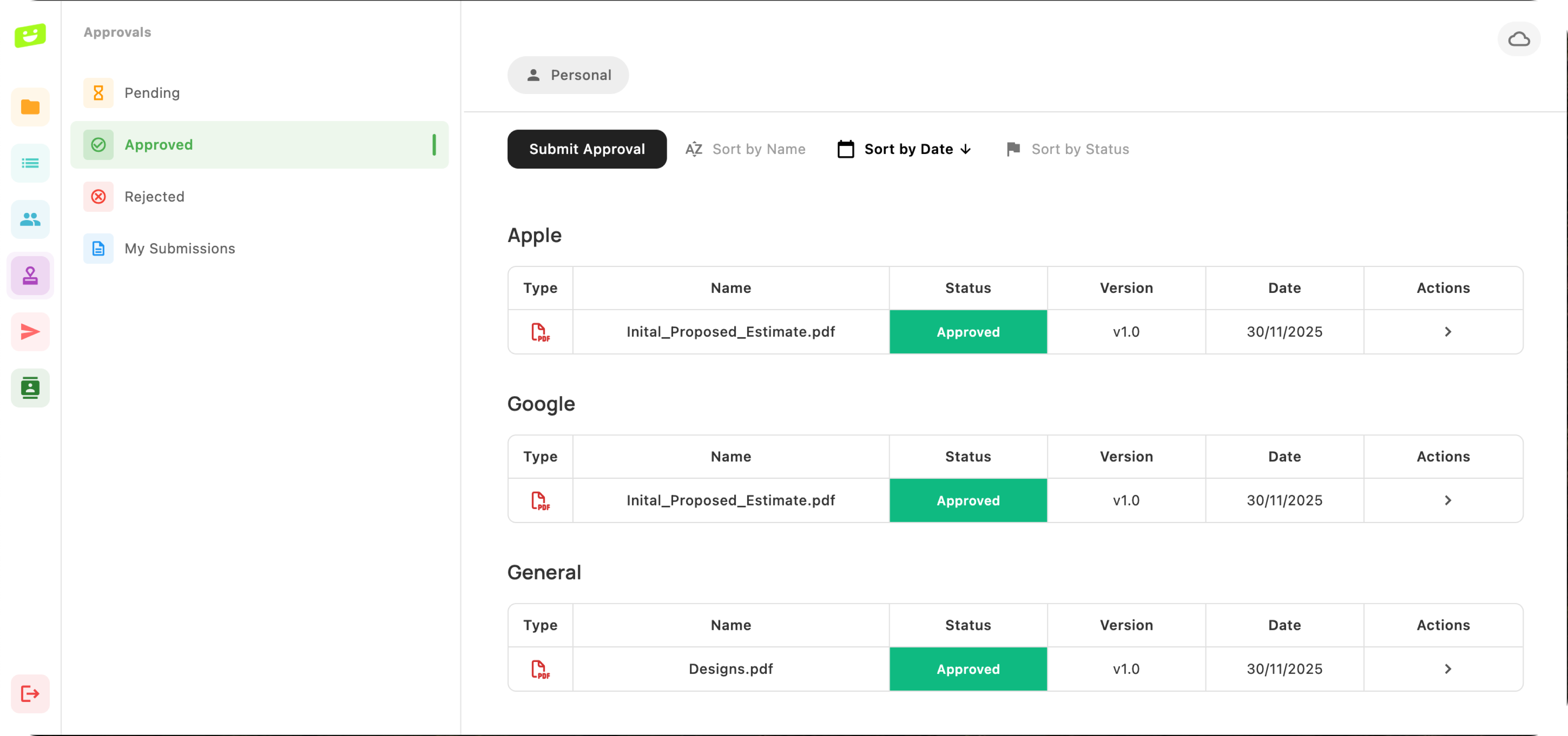 Approvals that actually move 8
