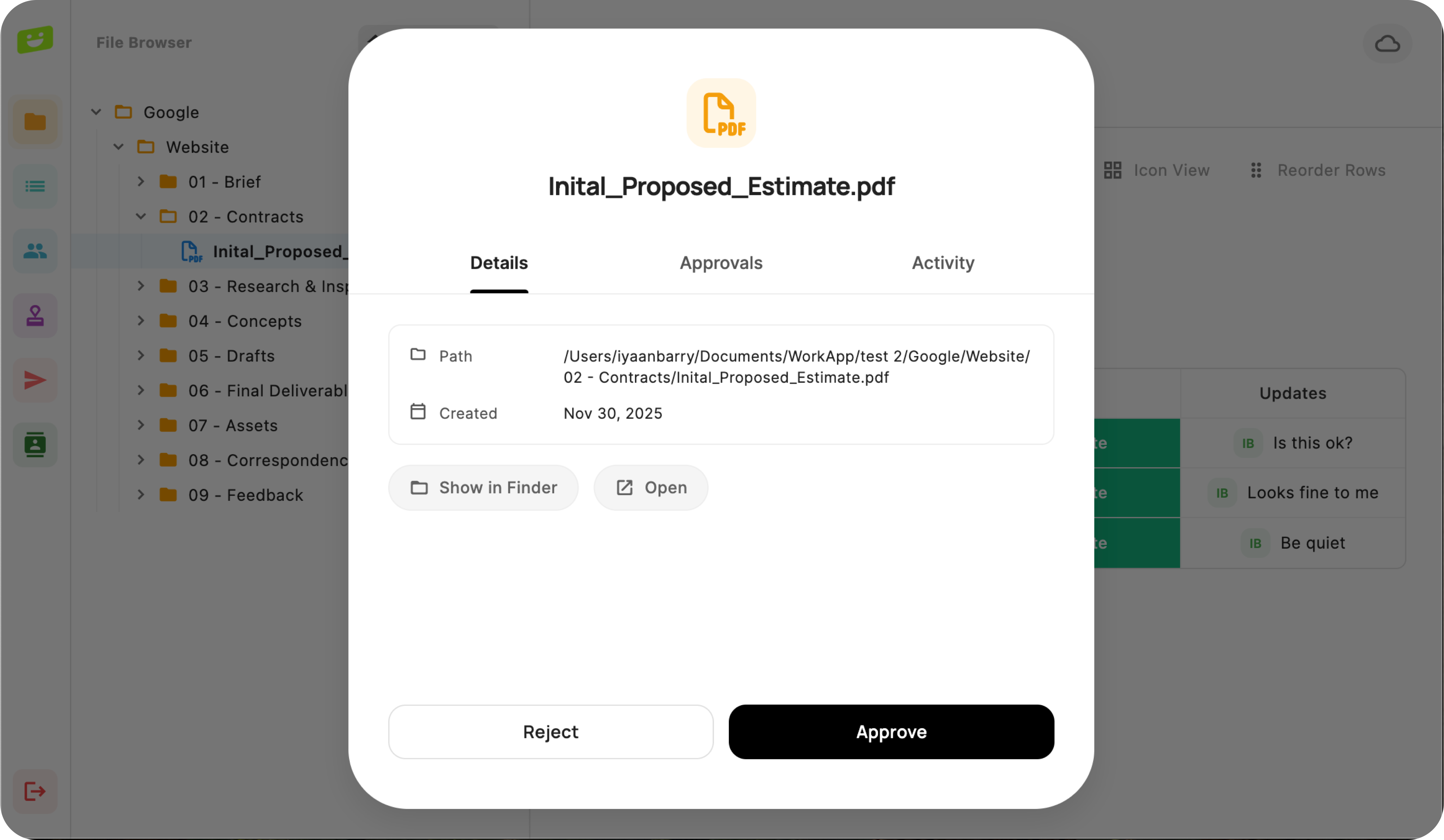 Project Organization Assistant 1